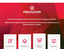 Tablet Screenshot of firecrackerdesign.co.uk